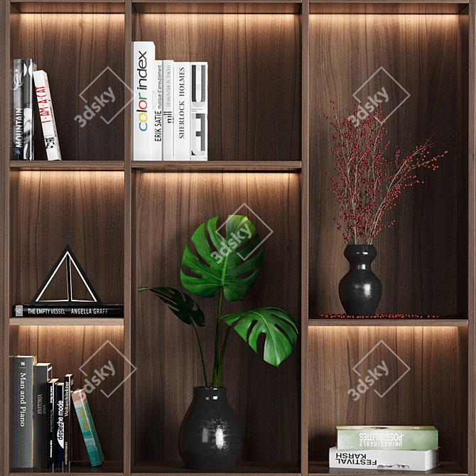 High-Quality Shelf 3D Model 3D model image 3