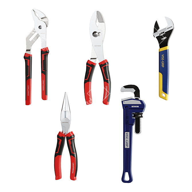 Tool Work Essentials: Precision Hand Tools 3D model image 4