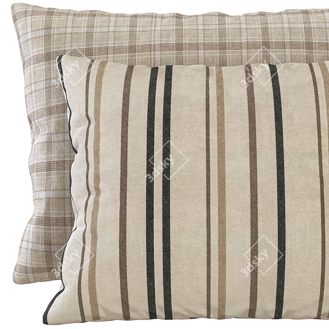 Luxury 3D Pillow Model 31 3D model image 2