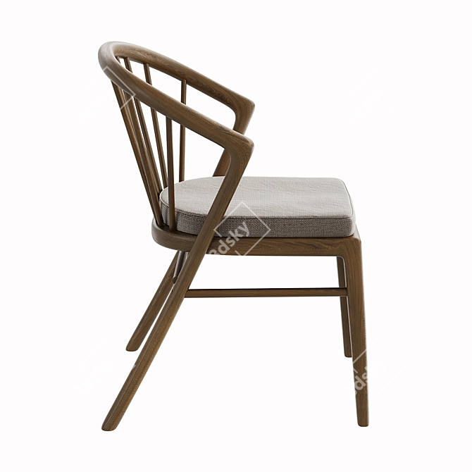 Vernacca Kitchen Chair by DeepHouse 3D model image 3