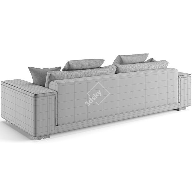 Luxence Luxe Olympic Sofa 3D model image 4