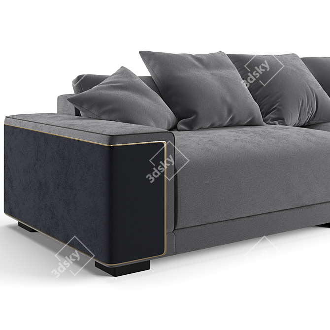 Luxence Luxe Olympic Sofa 3D model image 7