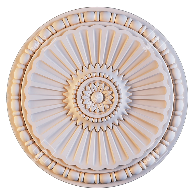 Ceiling Rosette 47 3D model image 1