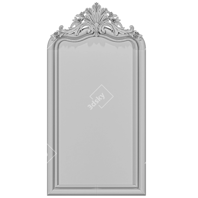 Jumbo Aguille Oversized Wall Mirror 3D model image 2