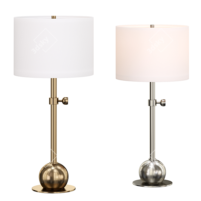 Adjustable Table Lamp by Hudson Valley 3D model image 1