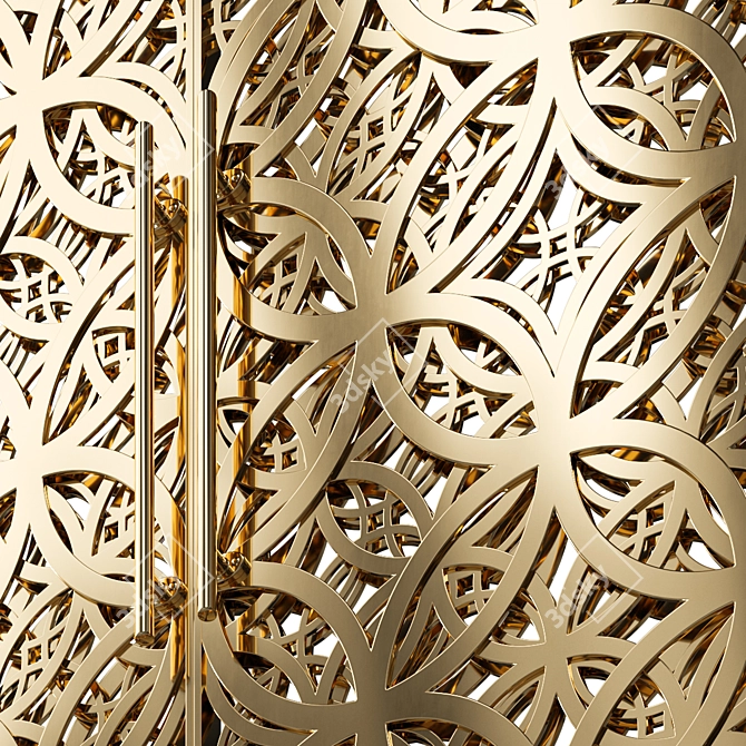 Arabic Modern Door 563 3D model image 4