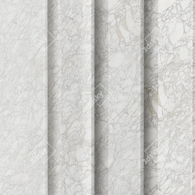 Marble Tile 3D Model Texture 3D model image 3