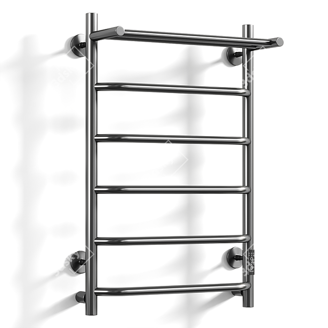 Altasan Electric Towel Warmer 80x50 Black 3D model image 3