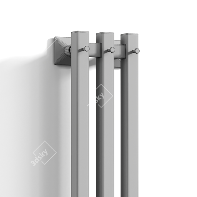 Electric Towel Warmer Altasan Argoprof 3D model image 3