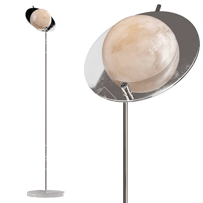 Modern Floor Lamp Model CLAUDIO 3D model image 1