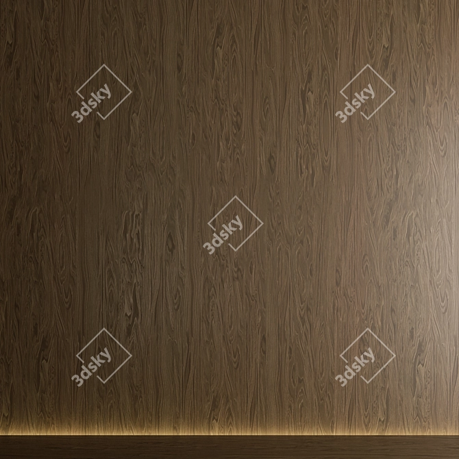 Oak 027 Seamless Wood Texture 3D model image 5