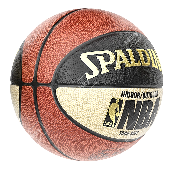 Spalding NBA Snake Basketball - Pro 3D Model 3D model image 3