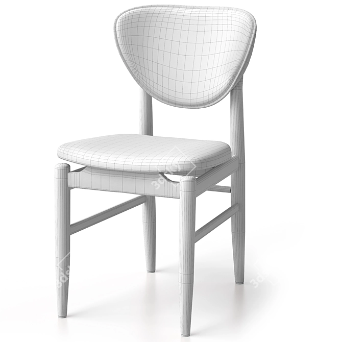 Biarritz Chair: Customizable Color Options 3D model image 7