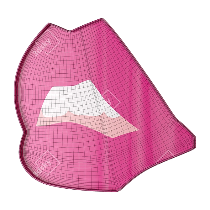 Angela Chrusciaki Blehm Lip Print 3D model image 3