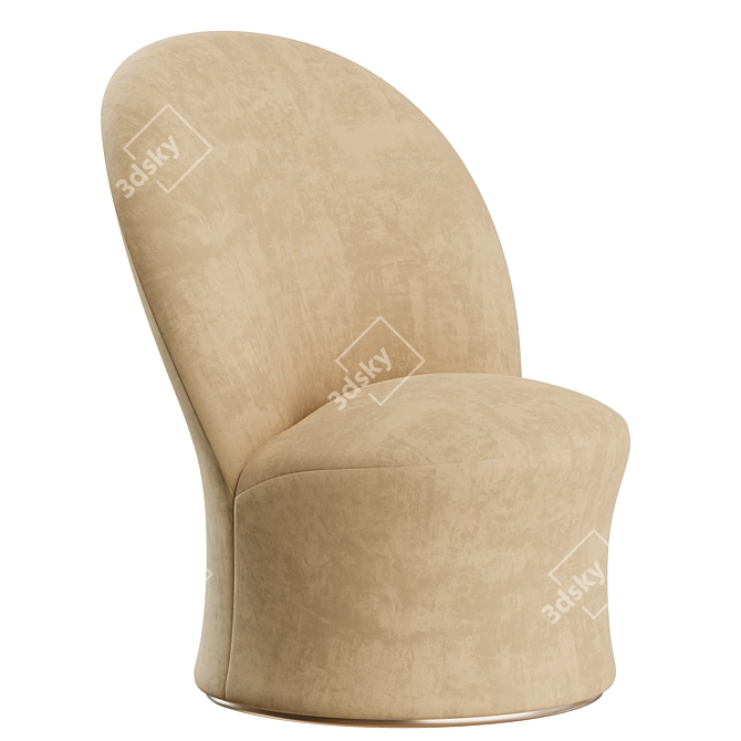  Artifort Pierre Paulin Armchairs Pair 3D model image 2