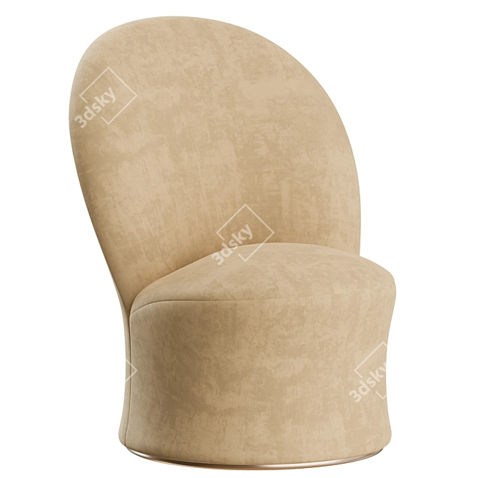  Artifort Pierre Paulin Armchairs Pair 3D model image 5