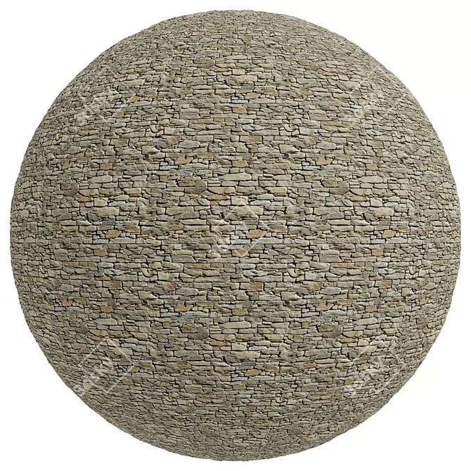 Stone Texture Set 4k Seamless 3D model image 4