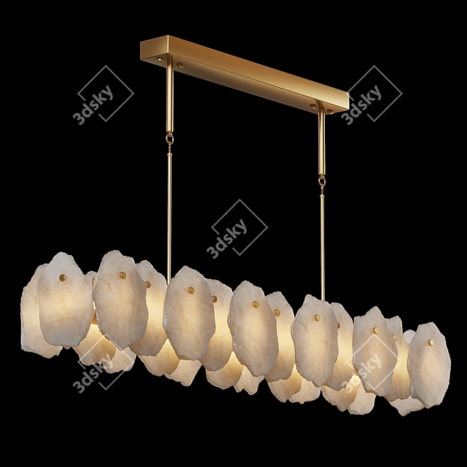  Modern Marble Pendant Light 3D model image 4