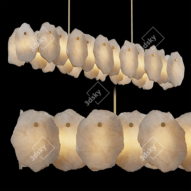  Modern Marble Pendant Light 3D model image 5