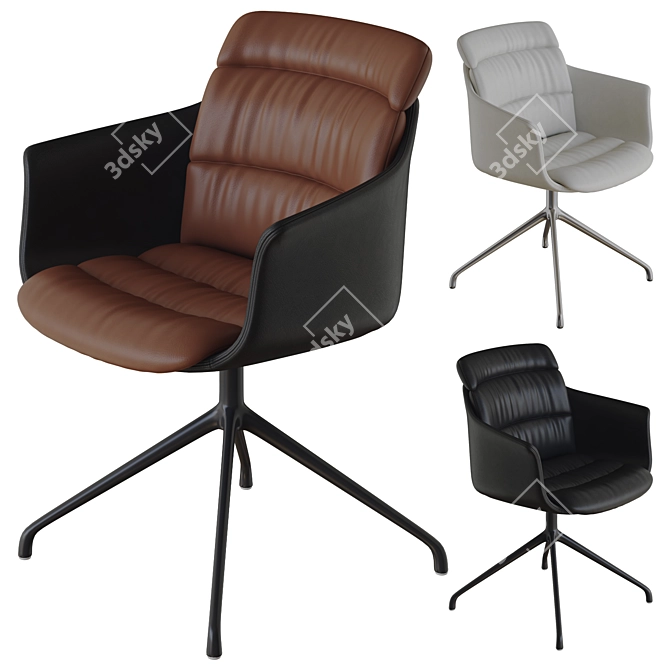 de Sede DS 525 Chair 3D model image 1