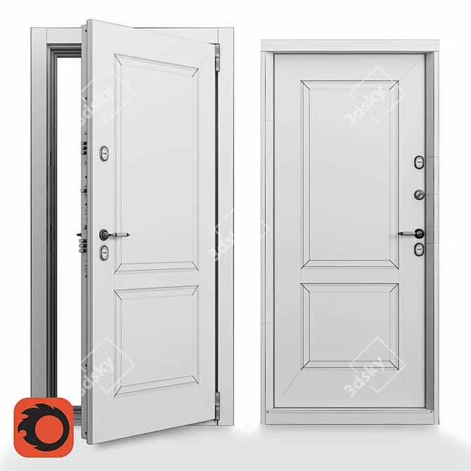 Snegir PRO Outdoor Doorway Security 3D model image 3