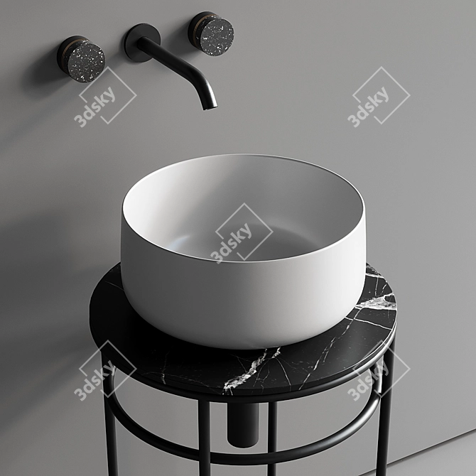 Artceram Vogue Bathroom Vanity Set 3D model image 2