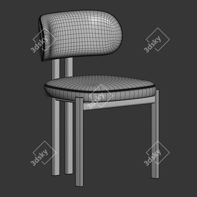 Eco Chic Bay Chair Model 3D model image 4