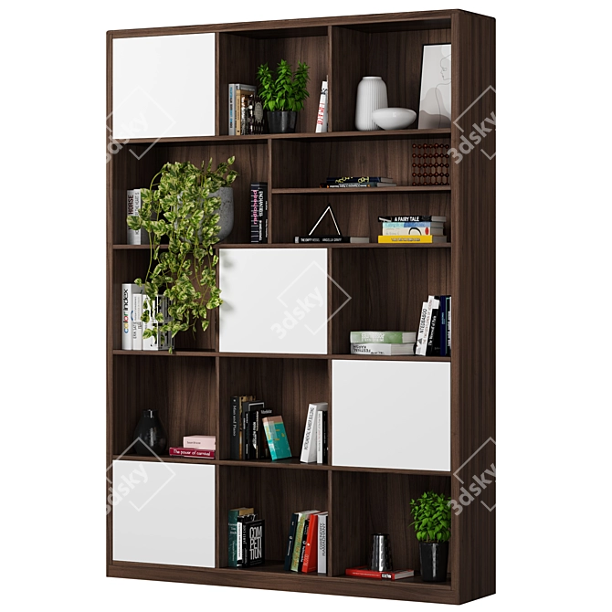 Modular Shelf Unit 126 3D model image 2