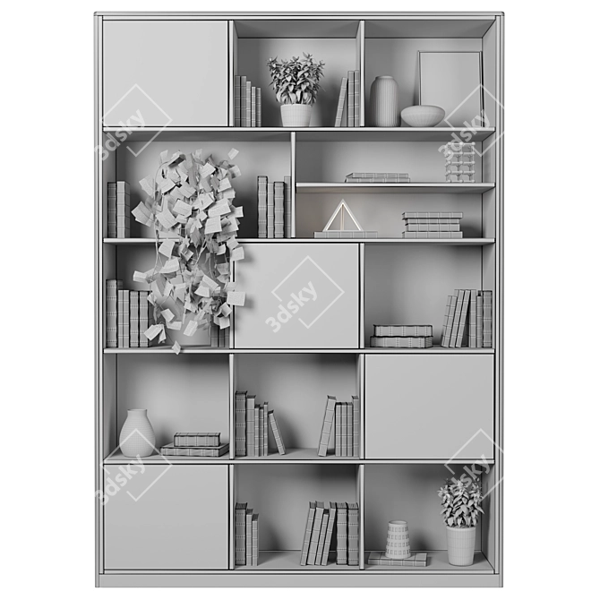 Modular Shelf Unit 126 3D model image 4