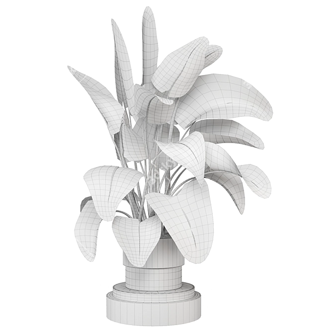 Indoor Greenery Collection - Set 1222 3D model image 5