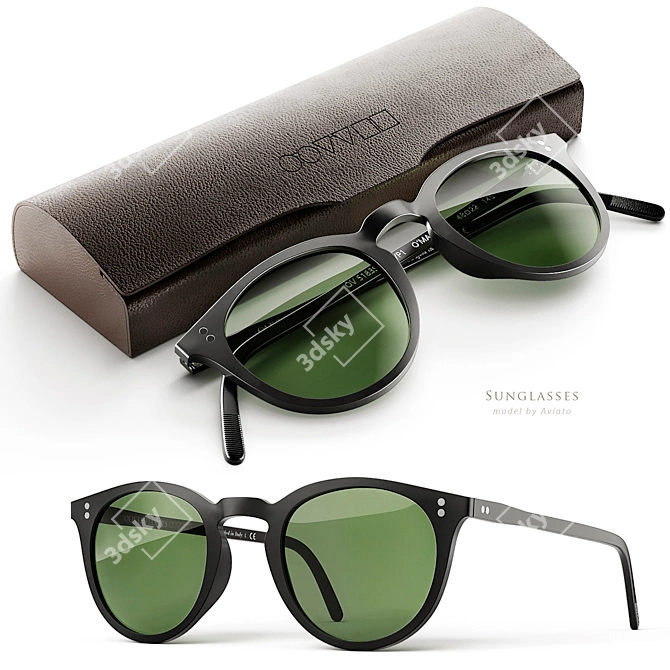 Oliver Peoples OV-5183S Swivel Hinge Sunglasses 3D model image 1