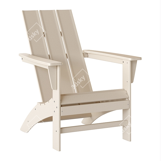 Modern Outdoor Lounge Chair 3D model image 23