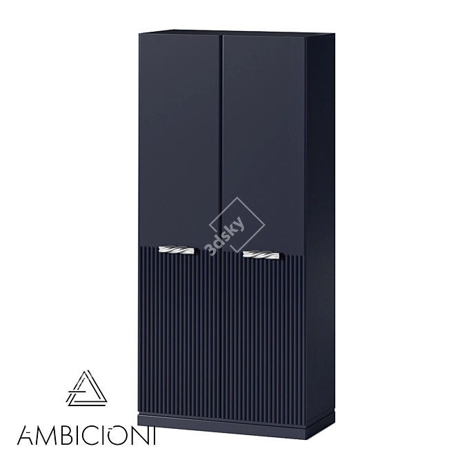 Ambicioni Auronzo Wardrobe Collection 3D model image 1