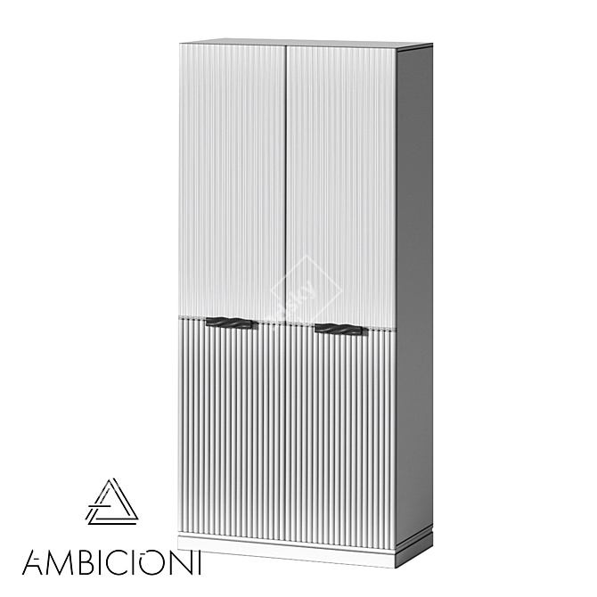 Ambicioni Auronzo Wardrobe Collection 3D model image 2