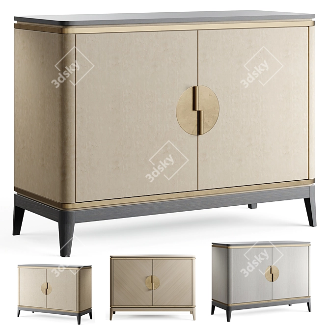 Elegant Bilbao Cupboard | Modern Design 3D model image 7