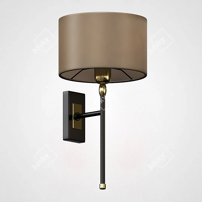 Heathfield Casablanca Wall Light 3D model image 2