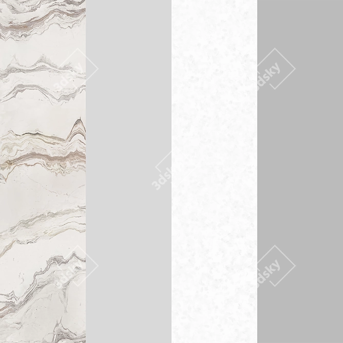 Luxury Marble Textured 3D Model 3D model image 7