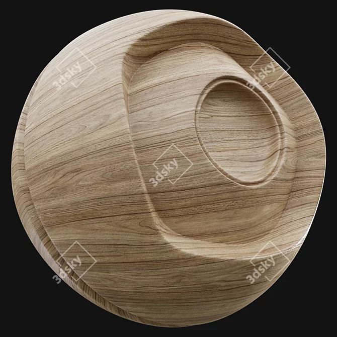 Premium PBR Wood Material Collection 3D model image 3