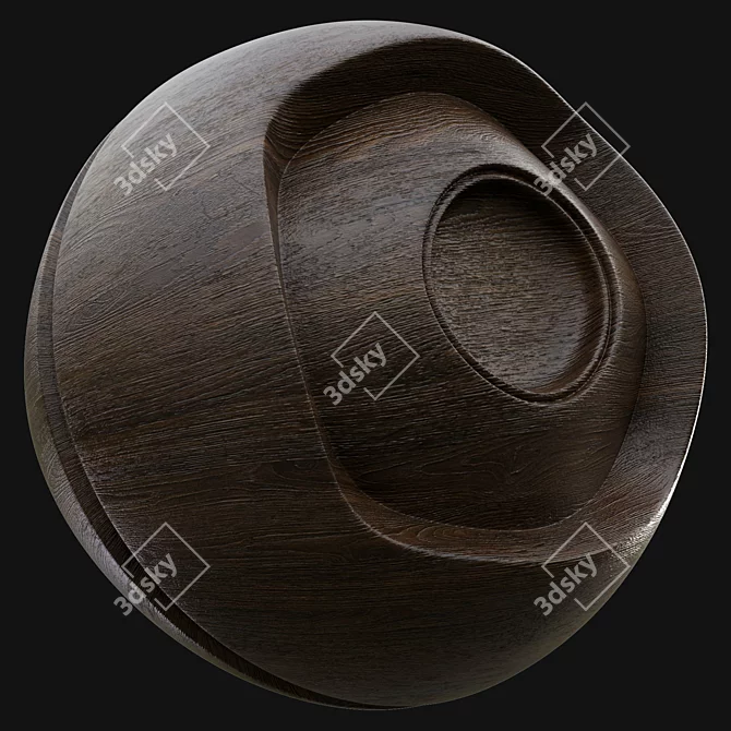 Premium PBR Wood Material Collection 3D model image 4