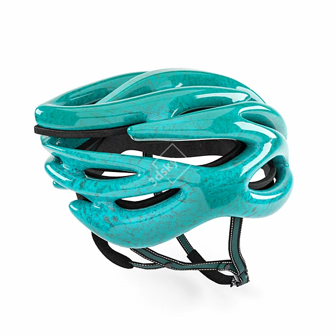 High-Quality 3D Bicycle Helmet Model for Vray 3D model image 2