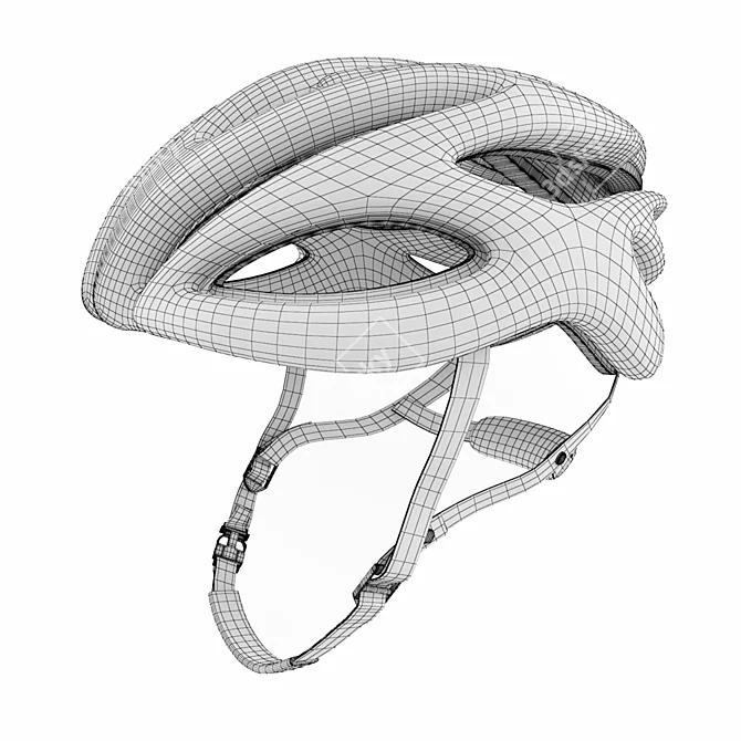 High-Quality 3D Bicycle Helmet Model for Vray 3D model image 6