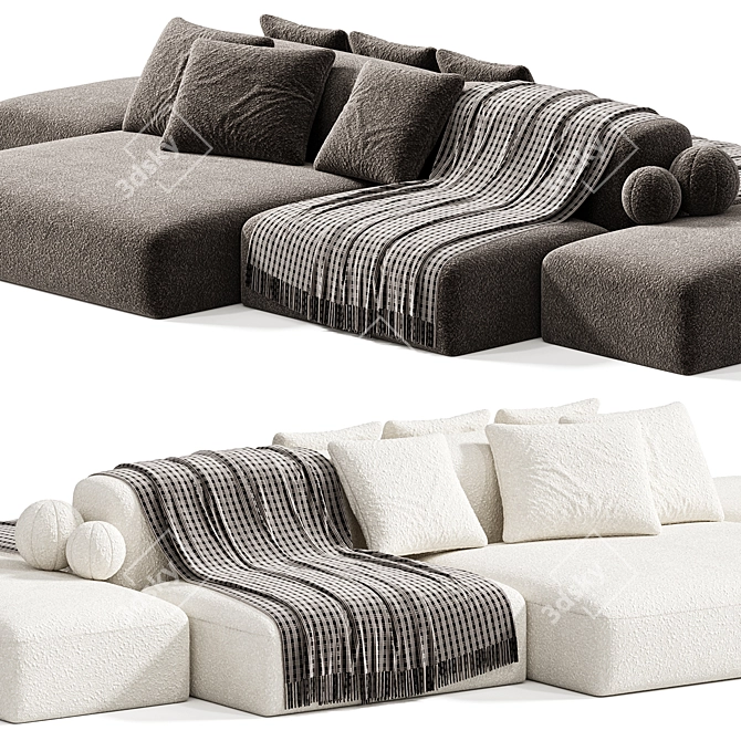 Cozy Island Sofa 2015	Model 3D model image 3