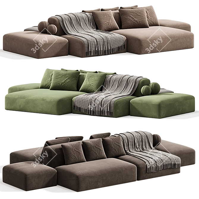 Cozy Island Sofa 2015	Model 3D model image 5