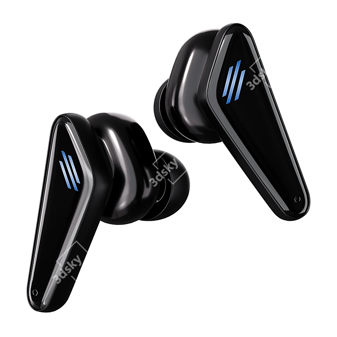 Wireless Gaming Headphones with 3D Sound 3D model image 2