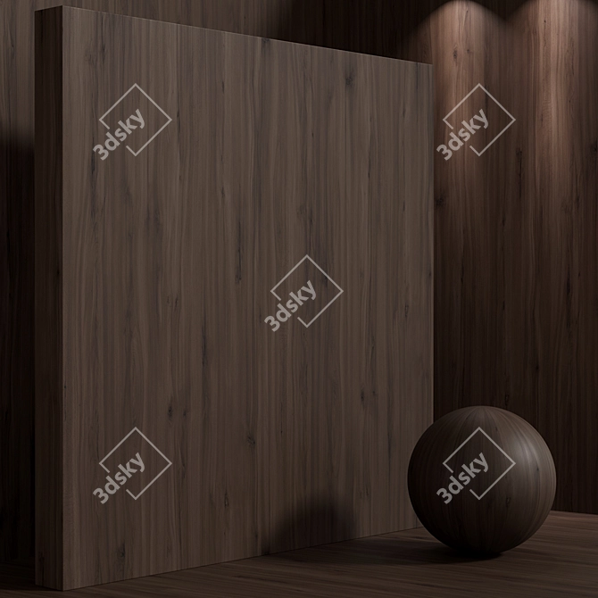 Seamless Wood Texture Box Set 3D model image 6