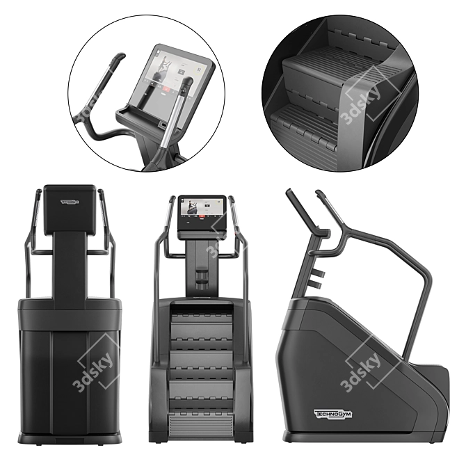 Artis Climb Workout Equipment Kit 3D model image 3