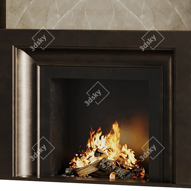 Legacy Fireplace 27 Corona Version 3D model image 3