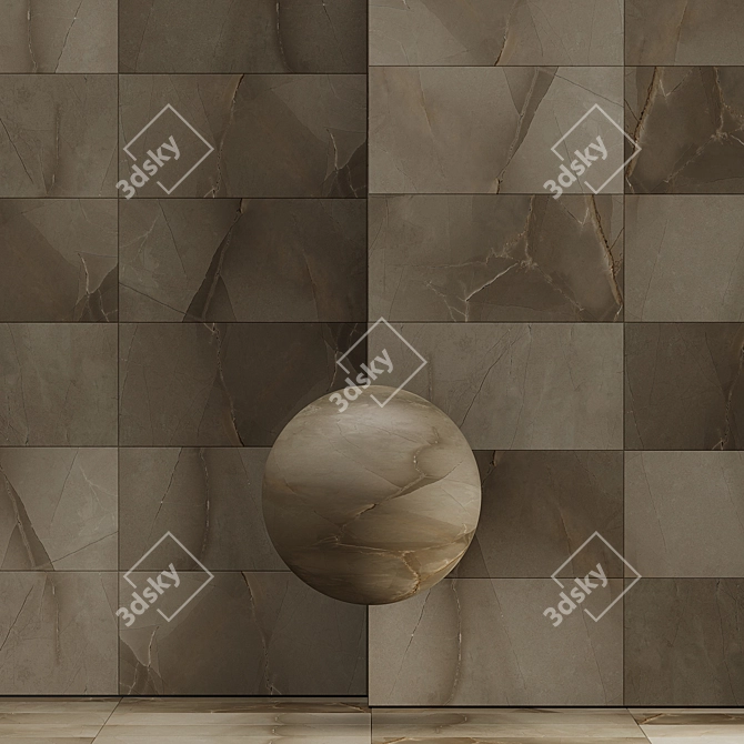 Luxury Marble Stone Texture Pack 3D model image 4