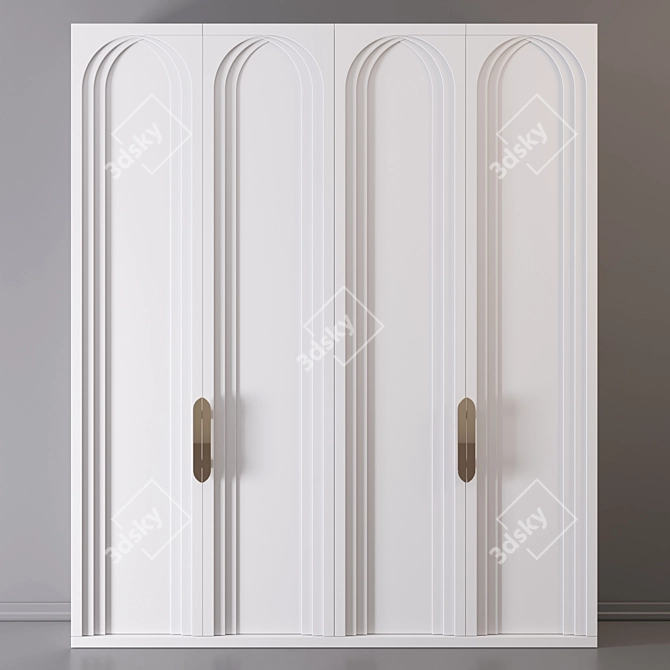 Modern Storage Unit Cabinet 97 3D model image 1