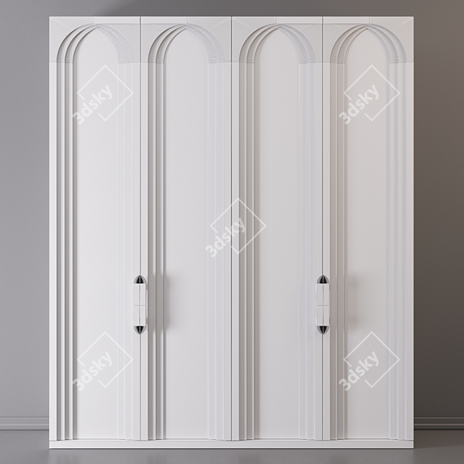 Modern Storage Unit Cabinet 97 3D model image 2